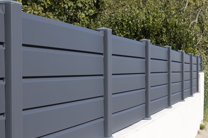 Modern Aluminum Fence