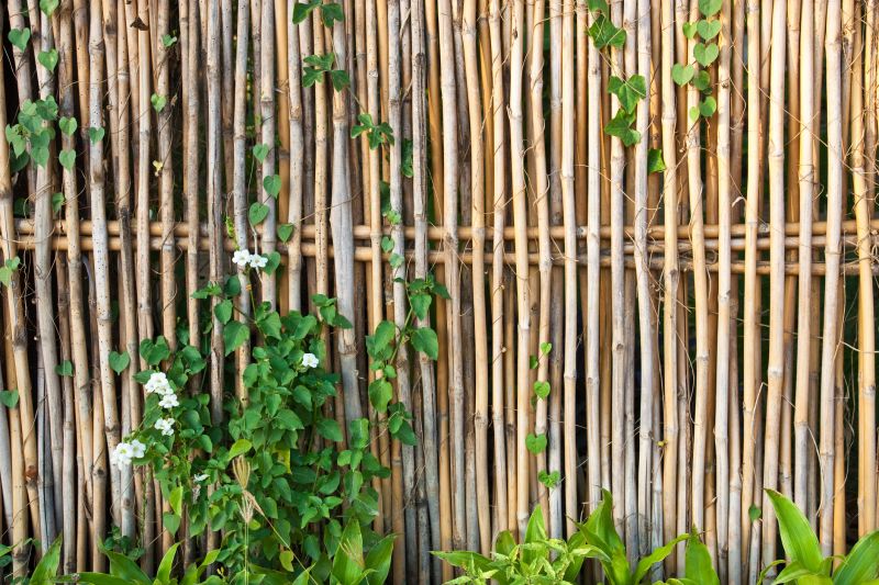Eco-Friendly Bamboo Fence