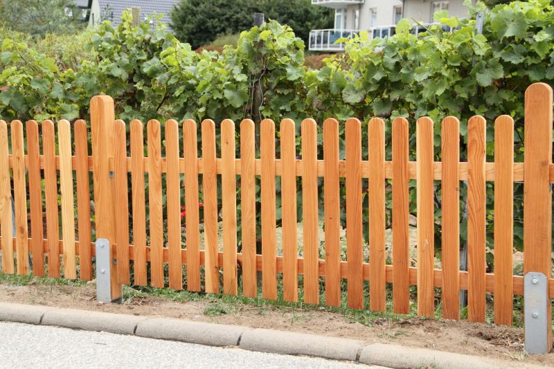 Elegant Wooden Fence