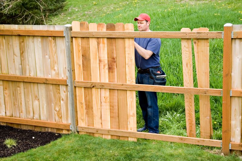 Fence Construction Process
